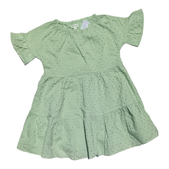 Gymboree Other - Gymboree Girls S 5-6 Green Eyelet Dress